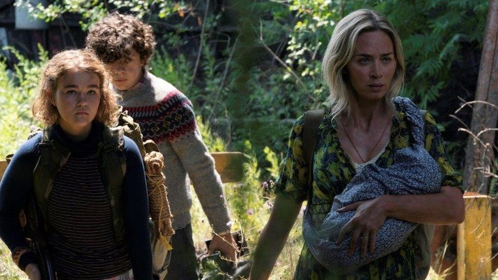مشهد من فيلم A Quiet Place 2