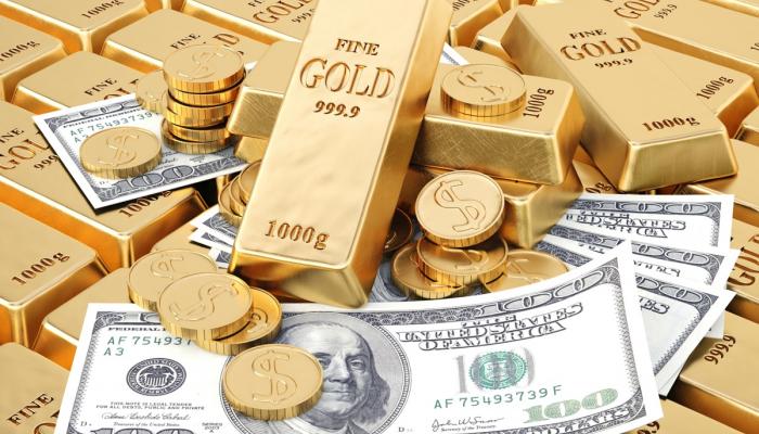 ارتفاع كبير في أسعار الذهب وتراجع الدولار