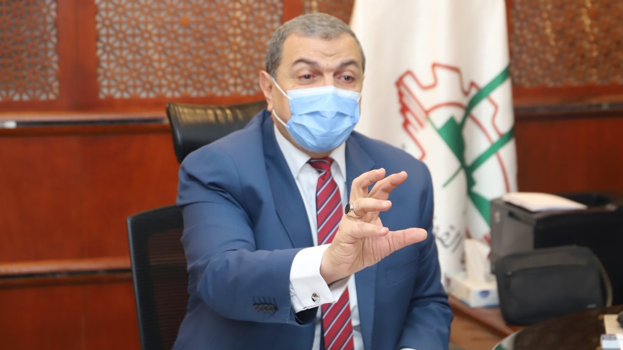 وزير القوي العاملة محمد سعفان