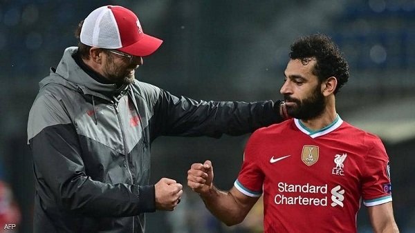 محمد صلاح ويورجن كلوب