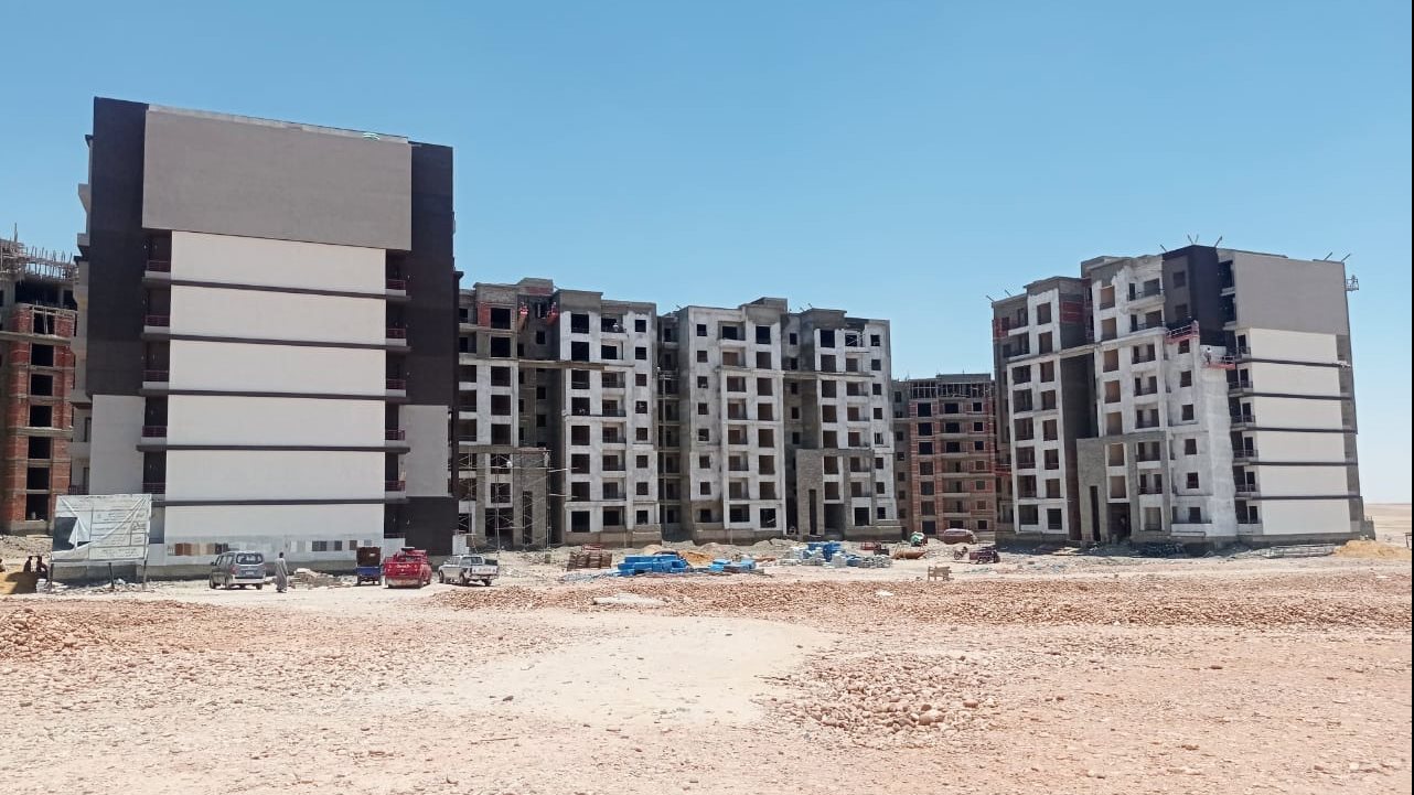  تشطيب 1024 وحدة سكنية بعمارات"JANNA" بمدينة ملوي الجديدة