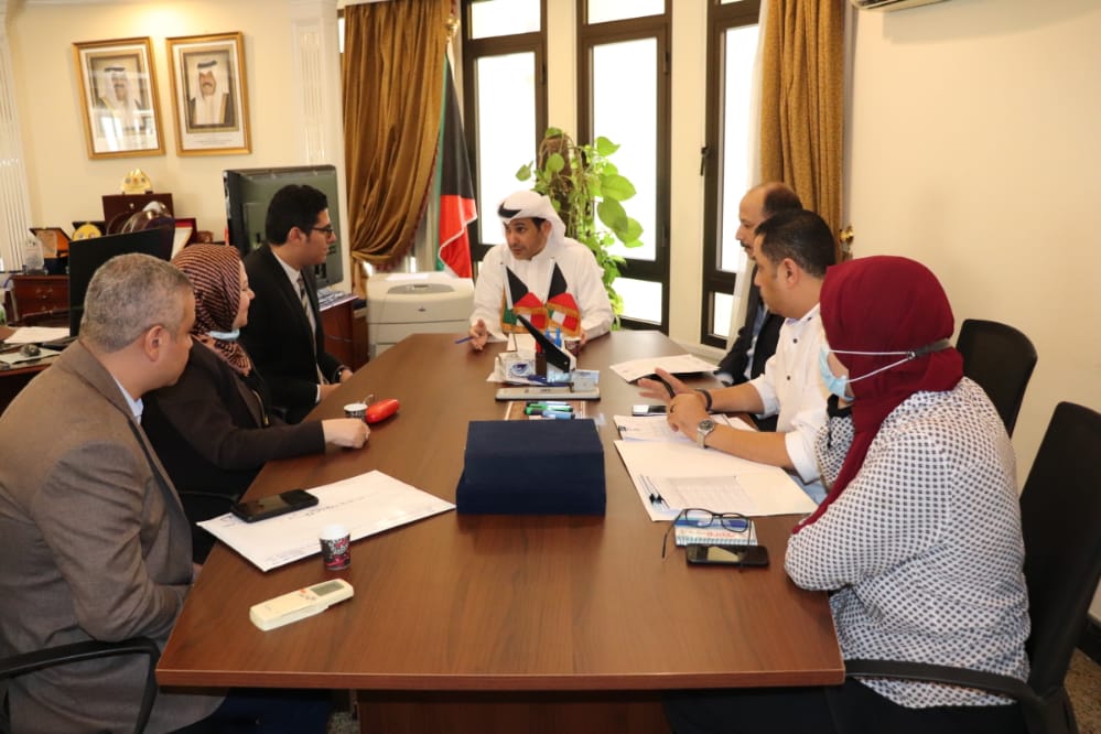 زيارات الوافدين بجامعة المنصورة