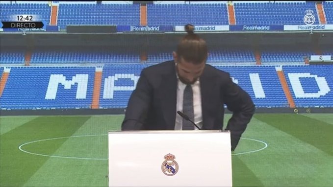 سيرجيو راموس قائد ريال مدريد