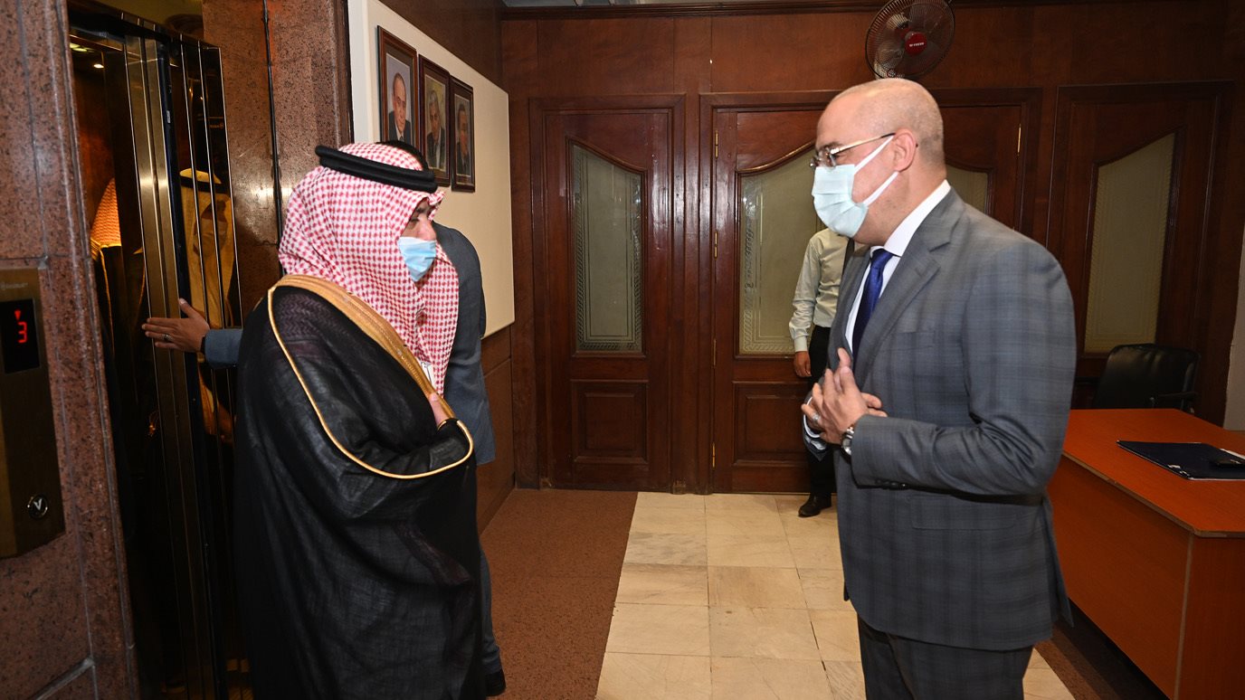 وزير الإسكان و زير التجارة السعودي