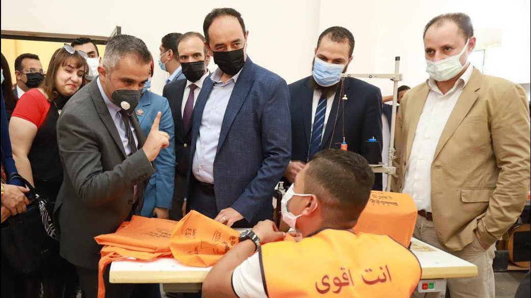 وفد تنسيقية شباب الأحزاب والسياسيين 