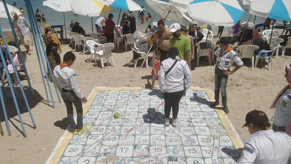إقبال بشواطئ الإسكندرية