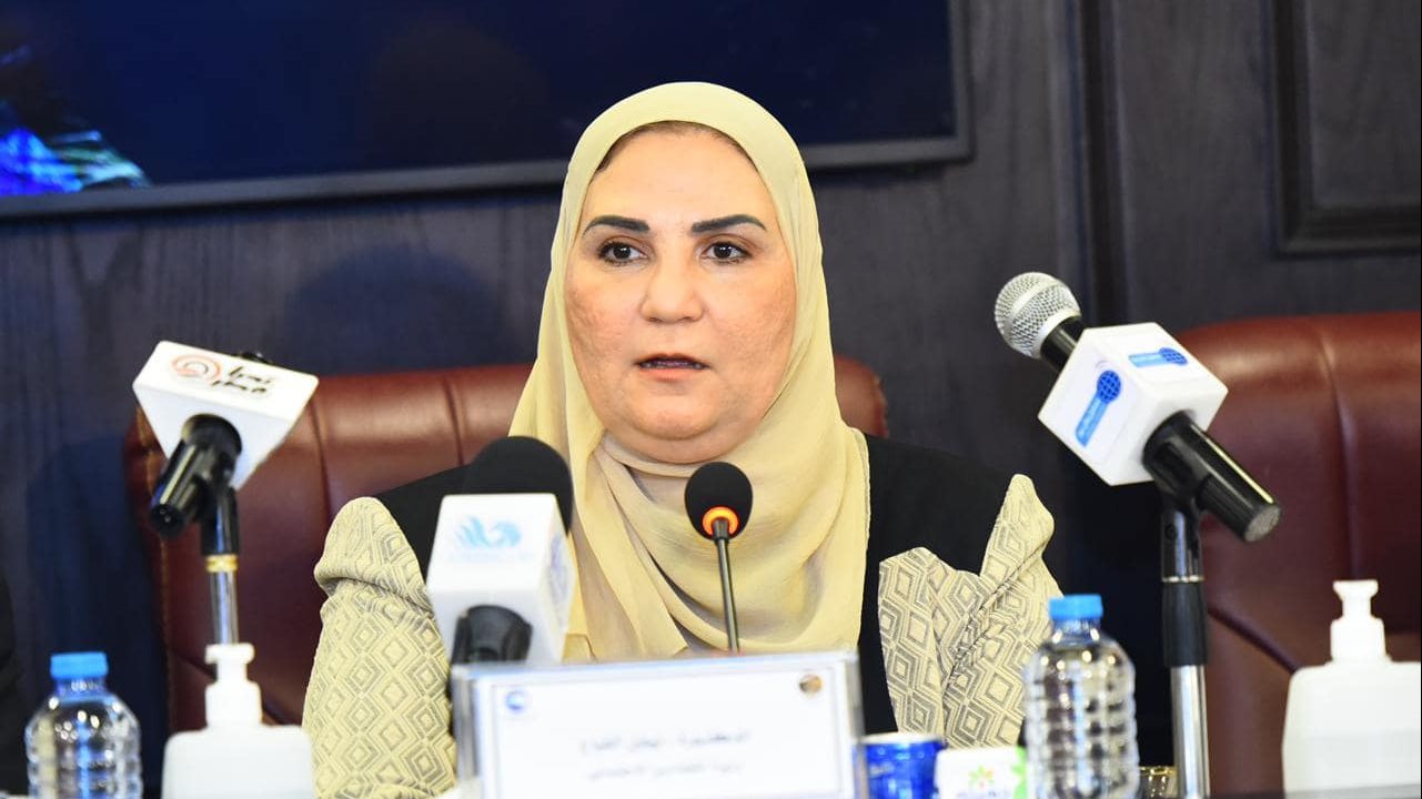 الدكتورة نيفين القباج ، وزيرة التضامن الاجتماعى