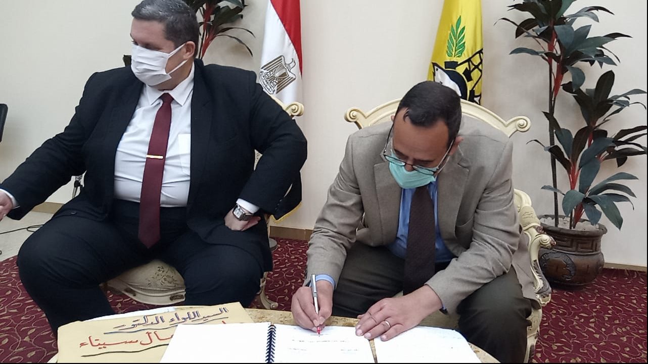 محافظ شمال سيناء يعتمد نتيجة الشهادة الاعدادية 