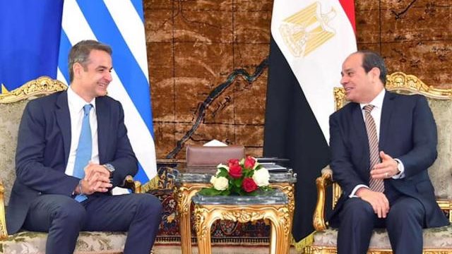 الرئيس السيسي ورئيس الوزراء اليوناني 
