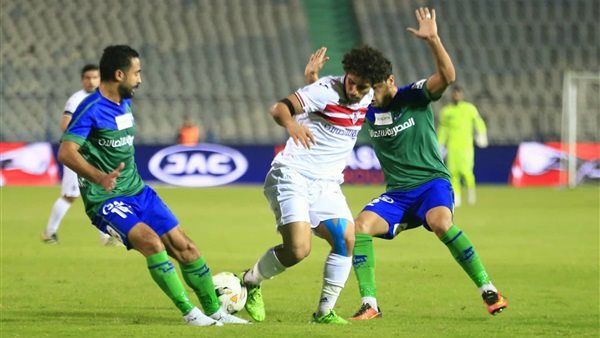 لقاء سابق بين المقاصة والزمالك 