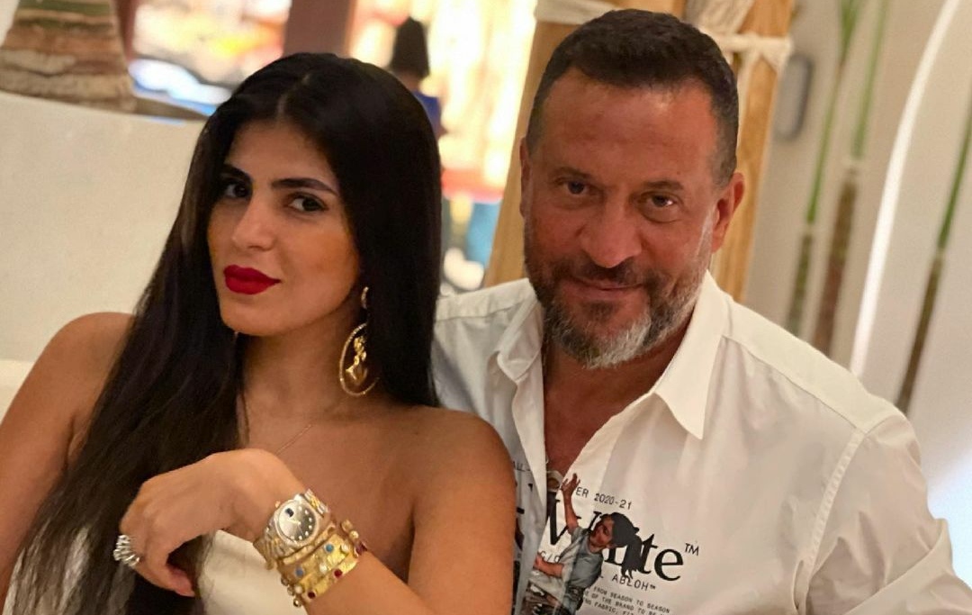 ماجد المصري وزوجته
