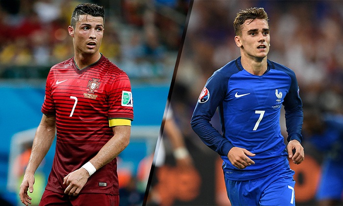 مباراة فرنسا والبرتغال 