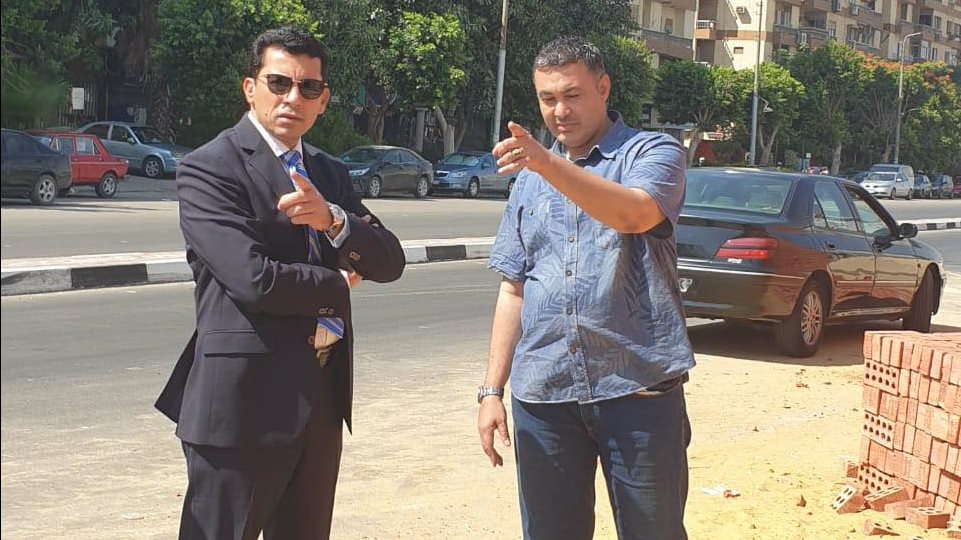 وزير الرياضة يتفقد فرع نادي النادي  بشيراتون