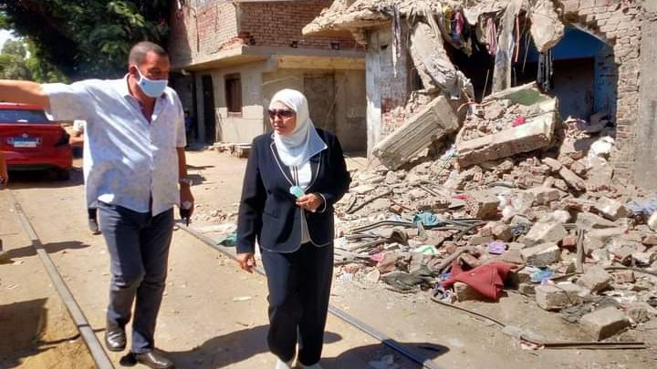 نائب محافظ القاهرة خلال الجولة