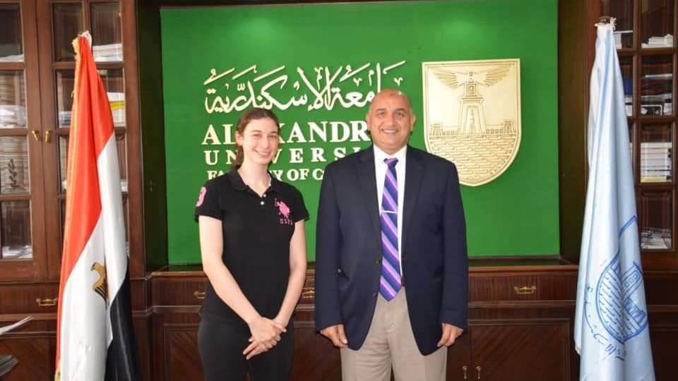 تهنئة طلاب الإسكندرية المتأهلين بالأولمبياد