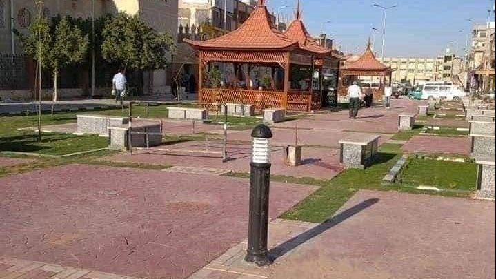 تطوير ميادين وشوارع مدينة العريش