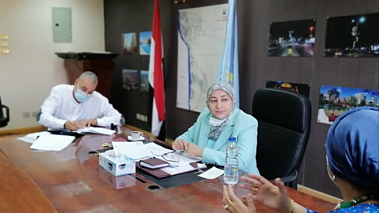 نائب محافظ القاهرة خلال الاجتماع