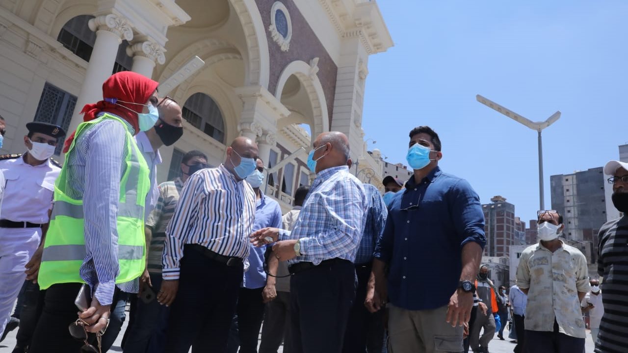 جولة وزير النقل اليوم 