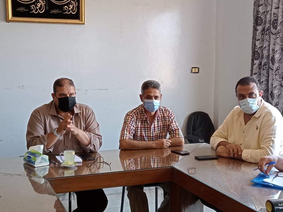جانب من اجتماع وكيل وزارة الشباب بالدقهلية
