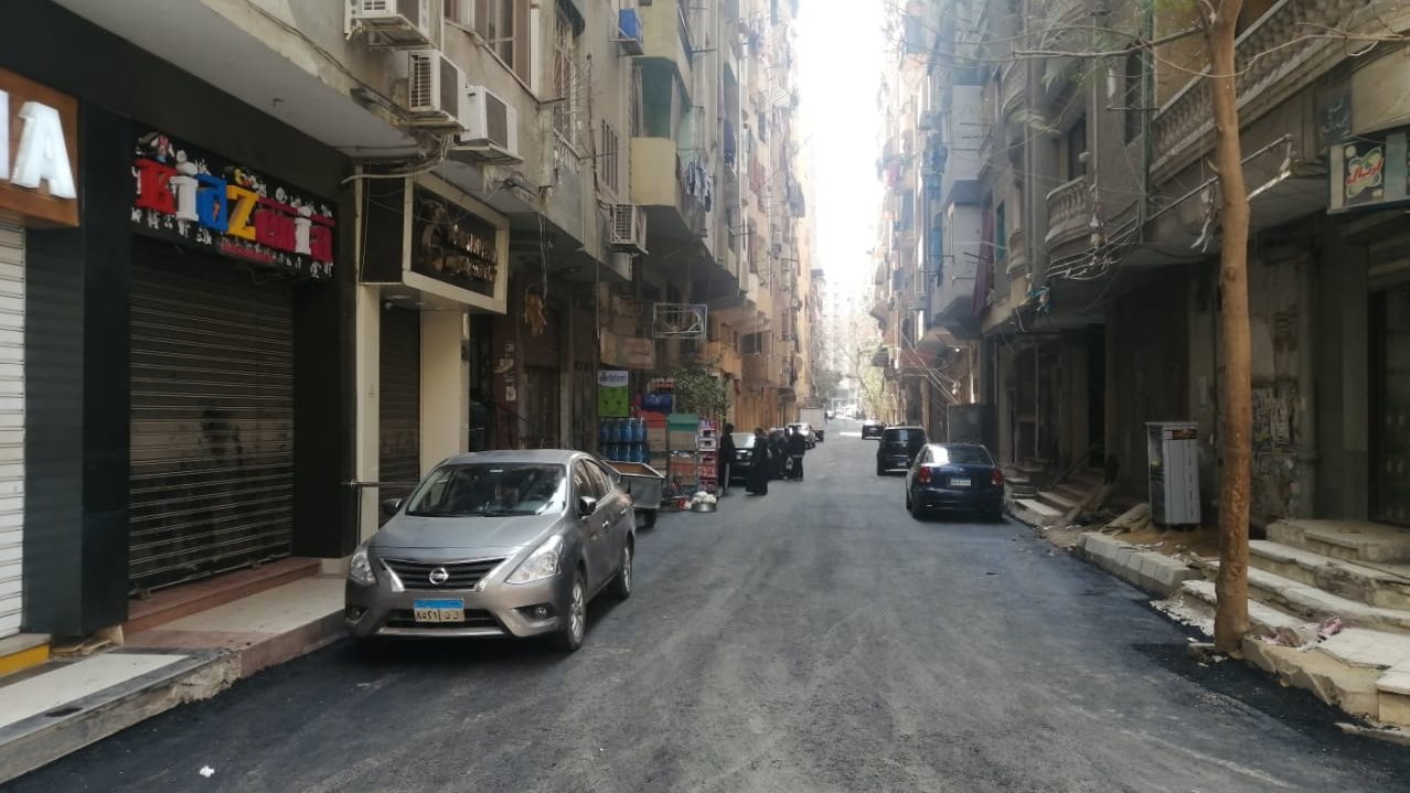 رصف وتطوير الشوارع 