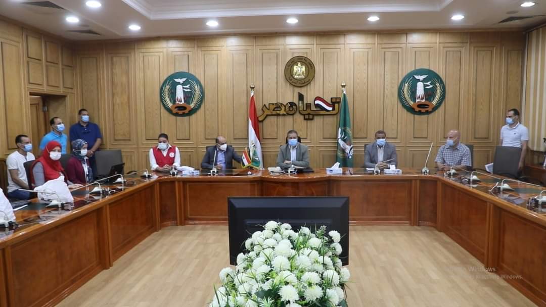 اجتماع محافظ المنوفية