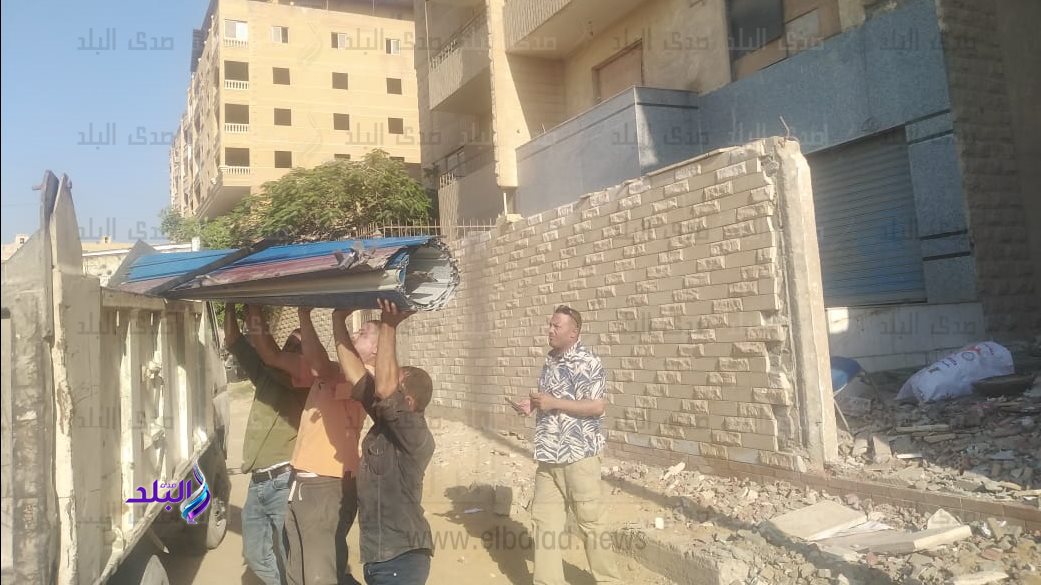 وقف ٧ حالات بناء مخالف