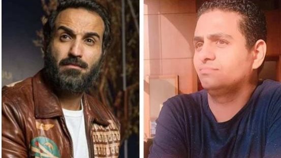 المؤلف محمد صلاح العزب والفنان أحمد فهمى 