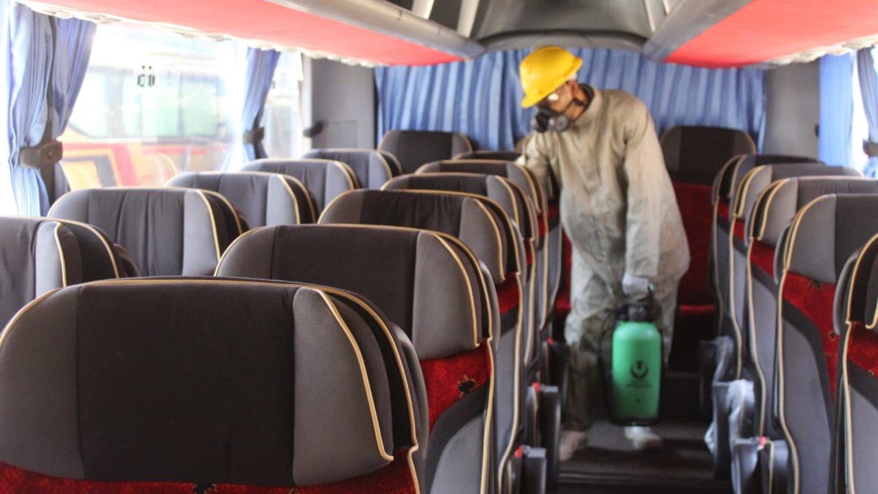 تطهير الأتوبيسات 