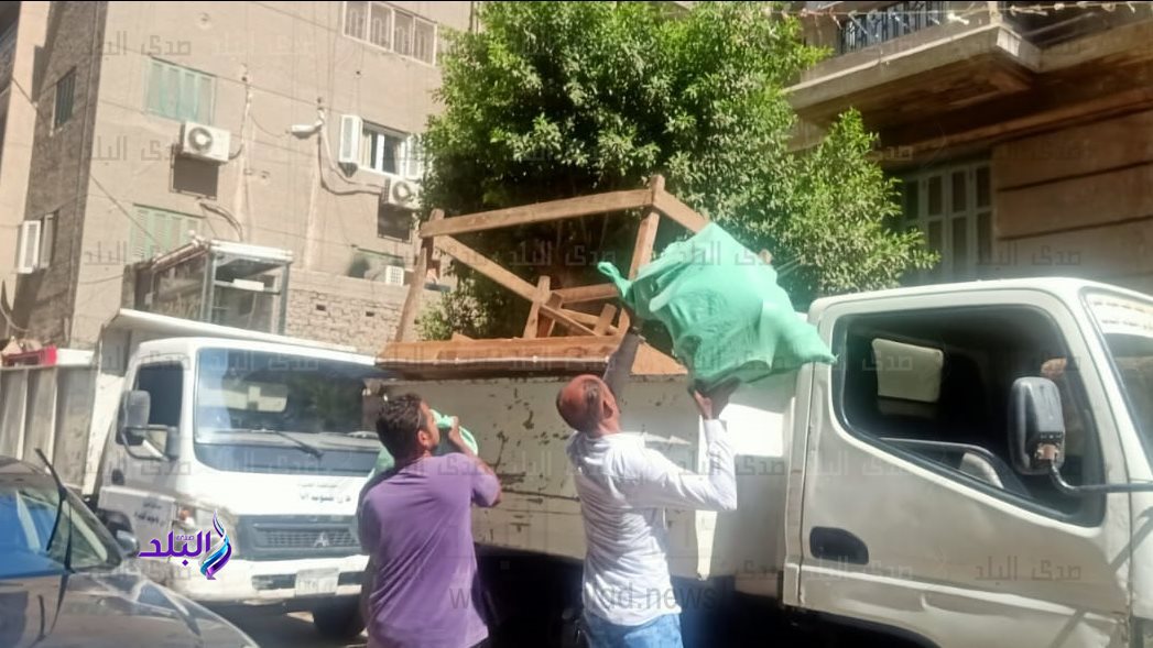 رفع الإشغالات في الجيزة