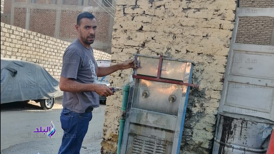 فصل مبردات المياه العشوائية بالأقصر 