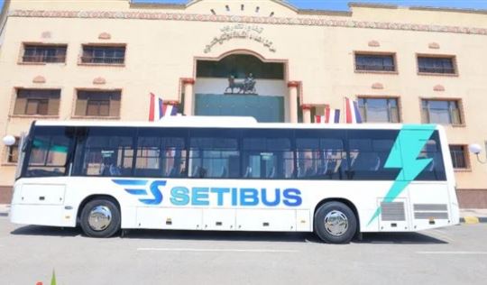 أتوبيس كهربائي مصري 