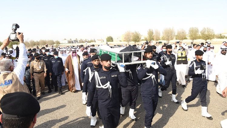 جنازة عسكرية لعبدالعزيز الرشيدي 