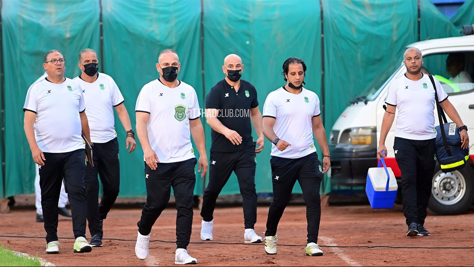 الجهاز الفني لنادي الاتحاد السكندري 
