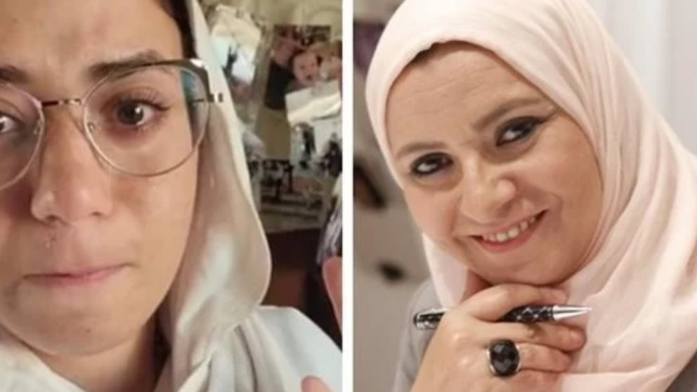 هبة قطب وابنتها
