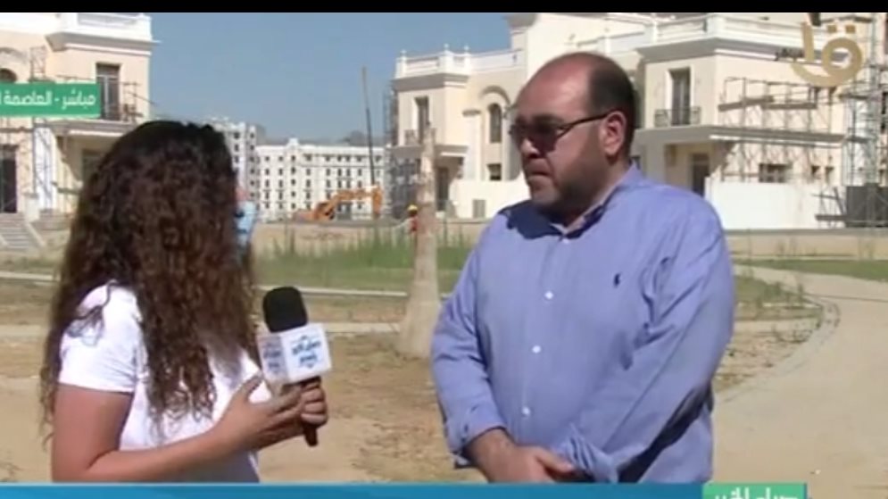 المهندس وليد كمال نائب مدير مشروع نيو جاردن سيتي بالعاصمة