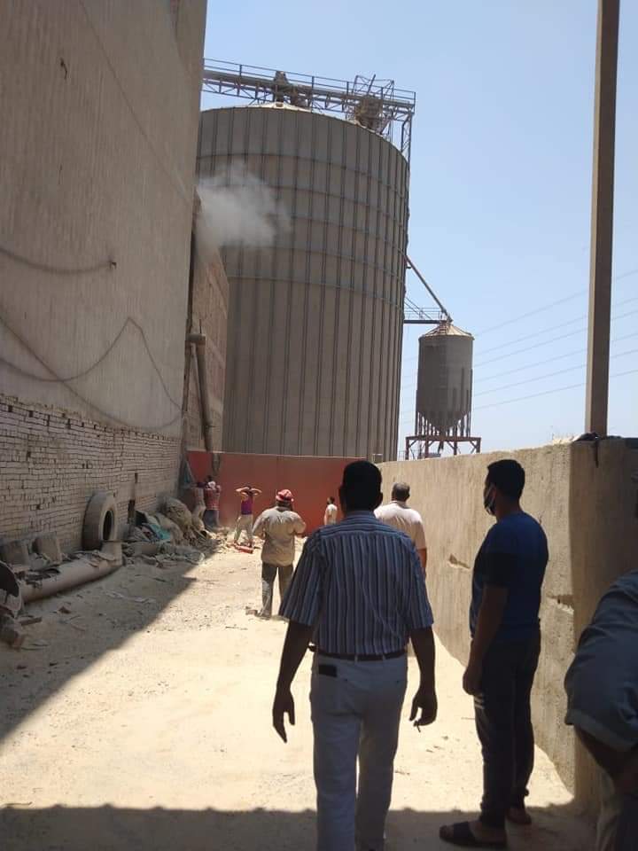 حريق في المنوفية