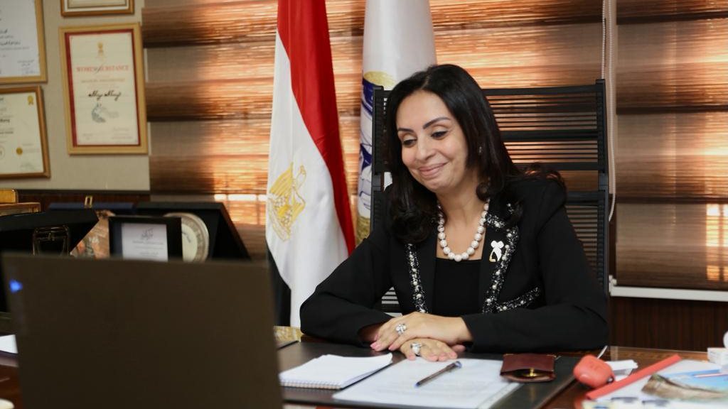 الدكتورة مايا مرسي رئيسة المجلس القومي للمرأة  الدكتورة مايا مرسي رئيسة المجلس القومي للمرأة