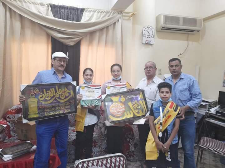 احتفالية لتكريم حفظة القرآن الكريم من أبناء المعلمين بملوي