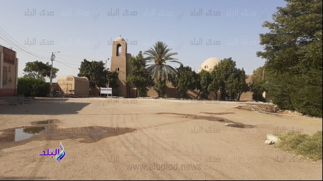 اللمسات الاهيرة فى ترميم قرية حسن فتحى