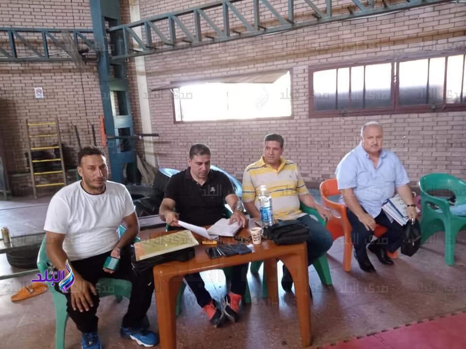 جانب من زيارة مركز الموهوبين بشباب الدقهلية