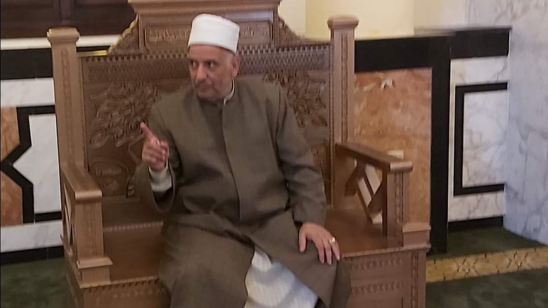الشيخ محمد خشبة وكيل وزارة الأوقاف بالإسكندرية