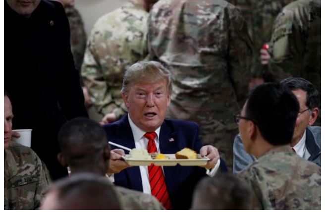 من زيارة ترامب لباجرام