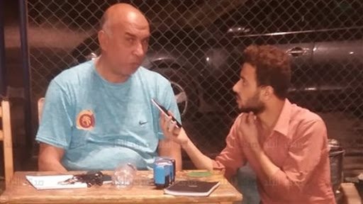 محرر صدى البلد مع العميد شامل دراز