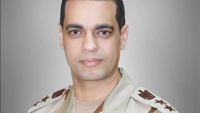 العقيد غريب عبد الحافظ المتحدث العسكري