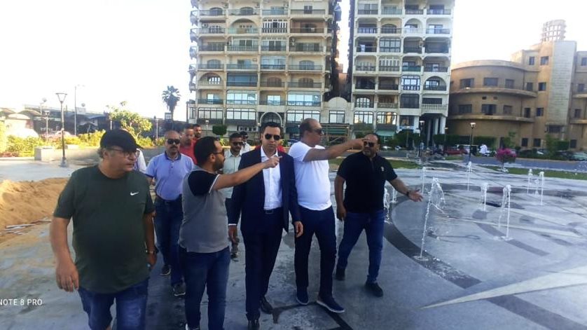 جولة نائب محافظ بورسعيد