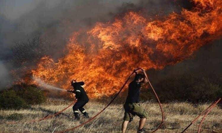 حرائق قبرص