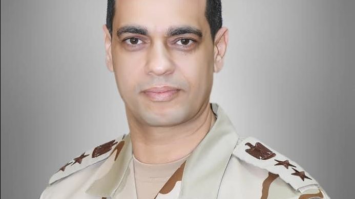 العقيد غريب عبد الحافظ المتحدث العسكري