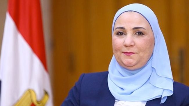 نيفين القباج وزيرة التضامن الإجتماعى