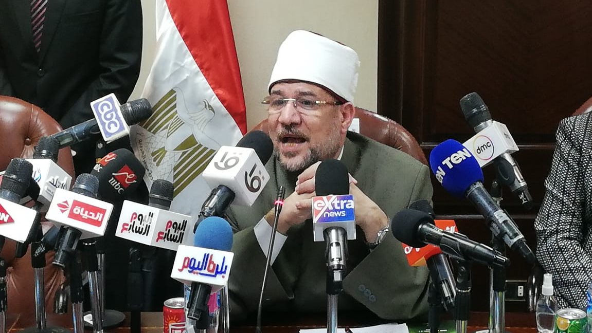 وزير الأوقاف خلال مؤتمر 30 يونيو والجمهورية الجديدة