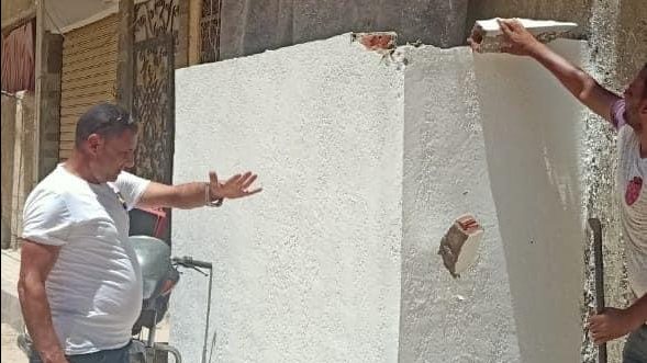 حملات لايقاف اعمال البناء المخالف 